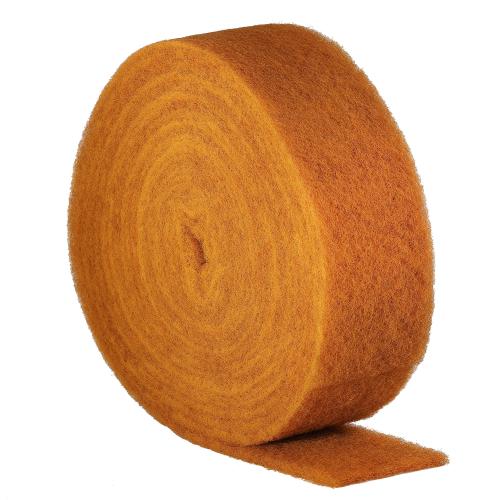 Score Abrasives Schleifvlies Rolle Schleifrolle Vlies | 100 mm x 5 Meter | Korn S1000 - microfine (Gelb) | 07-G1000