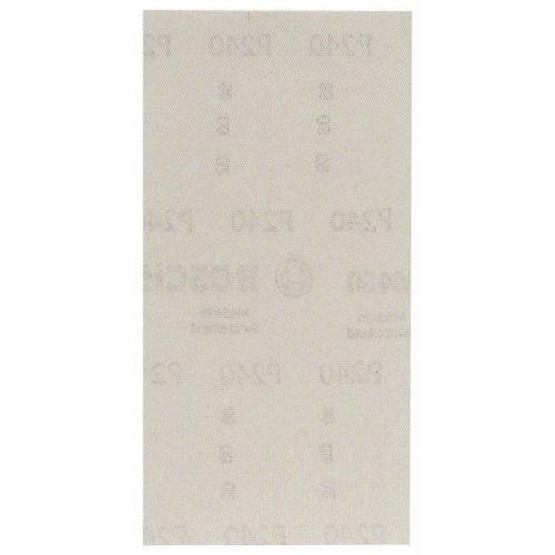 50x BOSCH Schleifblatt M480 Net, Best für Holz und Farbe, 93x186mm, 240 | 2608621240