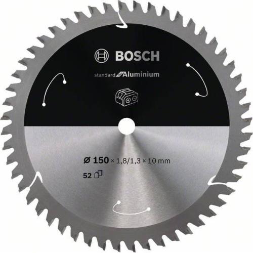 BOSCH Akku-Kreissägeblatt Standard für Aluminium, Ø 150 mm, 52 Zähne | 2 608 837 762