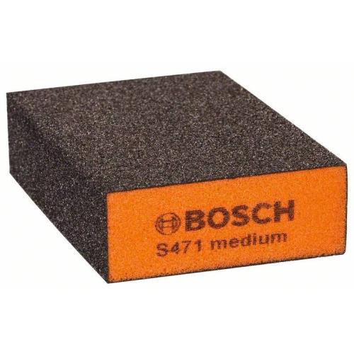 50x BOSCH Schleifschwamm S471 Best für Flat und Edge, 68x97x27mm, mittel | 2608608225