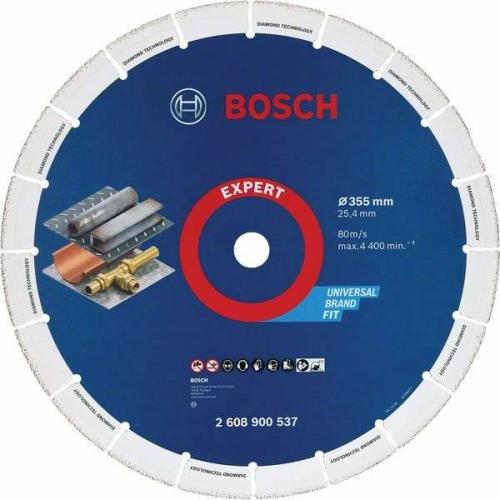 BOSCH Diamantscheibe Diamanttrennscheibe Ø 355 mm | für Metall | 2608900537