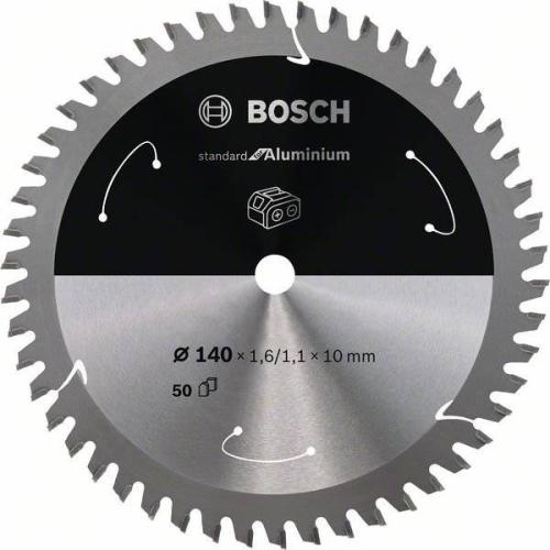 BOSCH Akku-Kreissägeblatt Standard für Aluminium, Ø 140 mm, 50 Zähne | 2 608 837 761