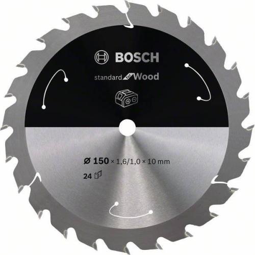 BOSCH Akku-Kreissägeblatt Standard für Holz, Ø  150 mm,  24 Zähne | 2 608 837 673