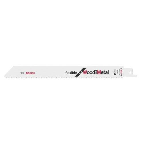 100x BOSCH Säbelsägeblätter S 1022 HF Flexible für Holz und Metall | 2 608 656 636