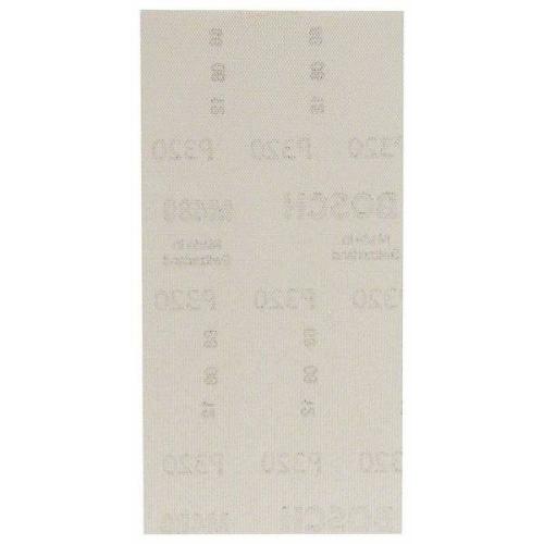 50x BOSCH Schleifblatt M480 Net, Best für Holz und Farbe, 93x186mm, 320 | 2608621250