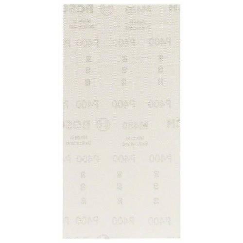 50x BOSCH Schleifblatt M480 Net, Best für Holz und Farbe, 115x230mm, 400 | 2608621269