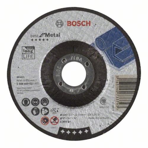 25x BOSCH Trennscheibe gekröpft Best für Metall A 30 V BF, Ø 125x2,5mm | 2608603527