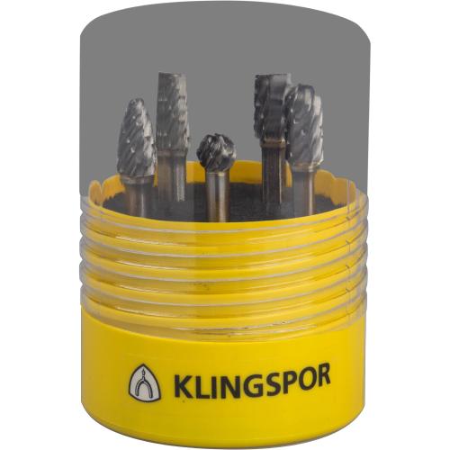 Klingspor HF10STEEL Fräser / Set, 9,6x6mm Spezialverzahnung Stahl | 337154