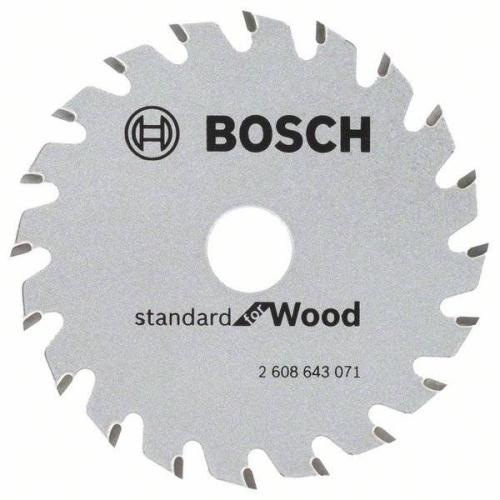 BOSCH Kreissägeblatt Optiline Holz für Handkreissägen, Ø 85mm, 20 Zähne | 2 608 643 071