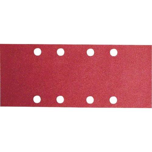 50x BOSCH Schleifblatt C430 für Holz und Farbe, 93x230mm, 120, 8 Löcher, gespannt | 2608605298