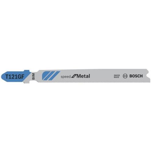 50x BOSCH Stichsägeblätter T-Schaft 121 GF Speed für Metall, Bleche | 2 608 636 696