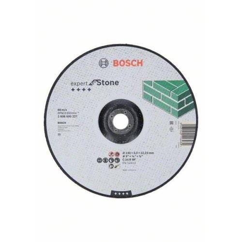 25x BOSCH Trennscheibe gekröpft Expert für Stein C 24 R BF, Ø 180x3,0mm | 2608600317