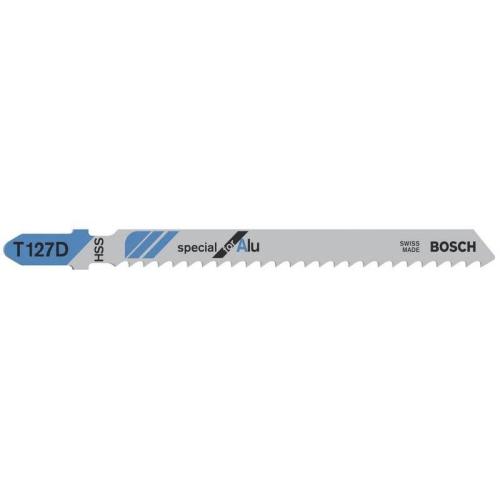 30x BOSCH Stichsägeblätter T-Schaft 127 D Special für Alu | 2 608 631 508