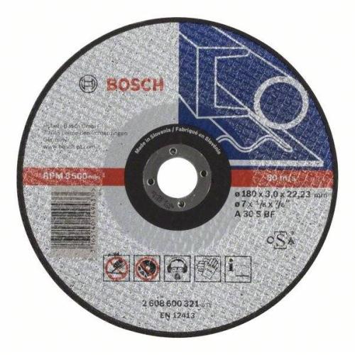 25x BOSCH Trennscheibe gerade Expert für Metall A 30 S BF, Ø 180x3,0mm | 2608600321