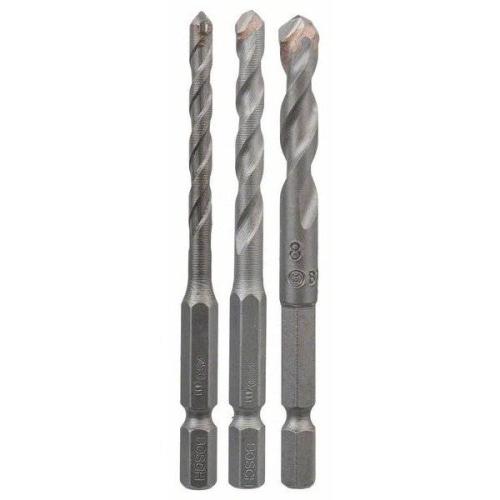 Bosch Professional Fliesenbohrer-Set HEX-9 Ceramic, 3-teilig, Ø 5 - 8mm | 2 608 589 527