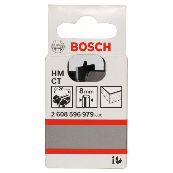 Bosch Professional Scharnierlochbohrer Hartmetall, Ø 26x56mm 