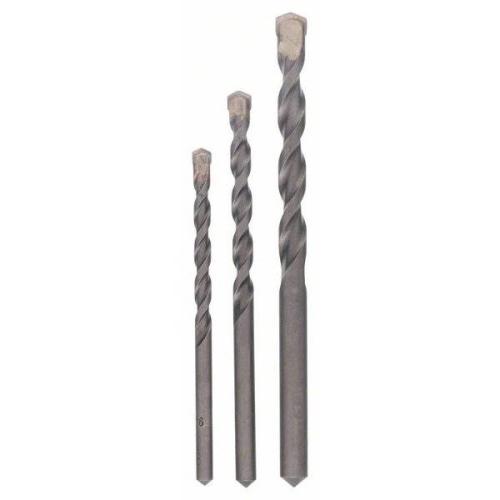 Bosch Professional Betonbohrer CYL-3 Set, Silver Percussion, 3-teilig, Ø 5 - 8mm | 2 608 597 709