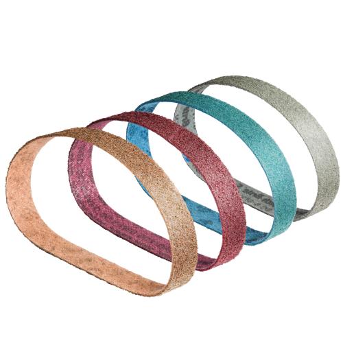 4er-Premium-Set 3M Scotch-Brite Vliesband SC-BL | 30x533mm | A-CRS / MED / VFN / SUFN