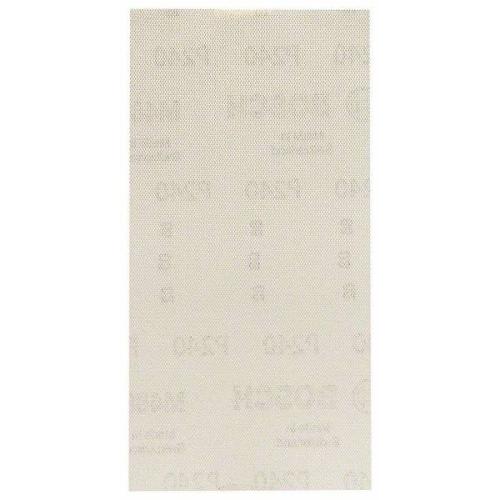 50x BOSCH Schleifblatt M480 Net, Best für Holz und Farbe, 93x186mm, 240 | 2608621249