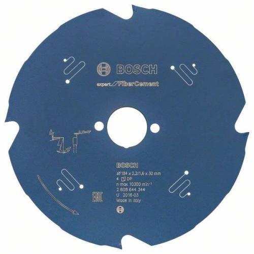 BOSCH Kreissägeblatt Expert für Faserzement, Ø 184mm, 4 Zähne | 2 608 644 344