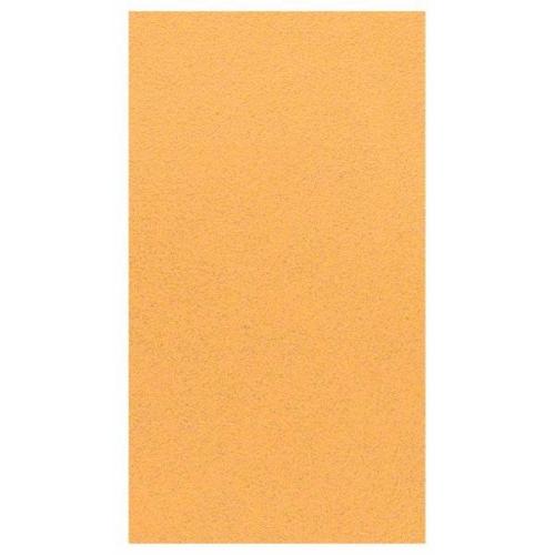 10x BOSCH Schleifblatt C470 für Holz und Farbe, 70x125mm, 100, ungelocht | 2608608Y22