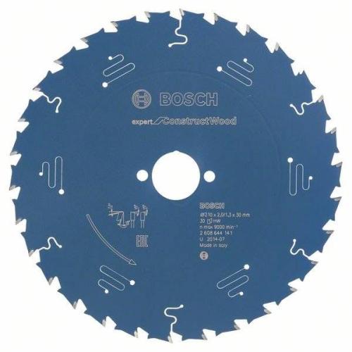 BOSCH Kreissägeblatt Expert für Bauholz, Ø 210mm, 30 Zähne | 2 608 644 141