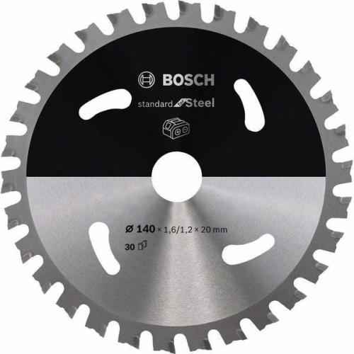 BOSCH Akku-Kreissägeblatt Standard für Stahl, Ø 140 mm, 30 Zähne | 2 608 837 747