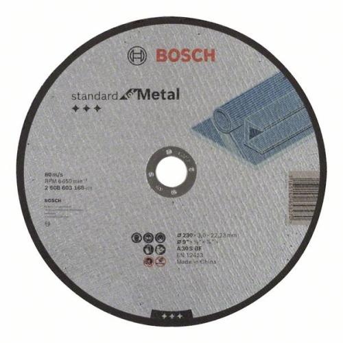 25x BOSCH Trennscheibe gerade Standard für Metall A 30 S BF, Ø 230x3,0mm | 2608603168