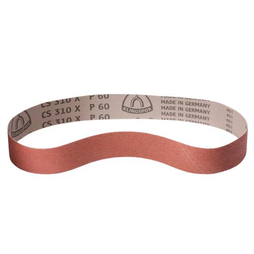 10 x Klingspor Schleifband CS310X | 25 x 1065 mm | Korn 100 