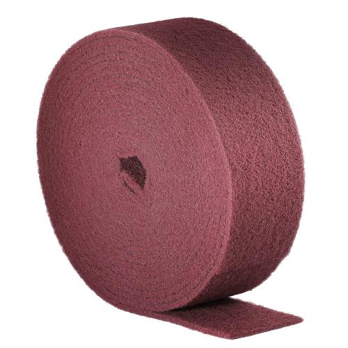 Score Abrasives Schleifvlies Rolle Schleifrolle Vlies | 100 mm x 5 Meter | Korn A180 - fine  (Braun) | 07-A180