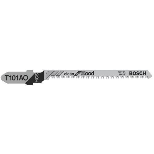 50x BOSCH Stichsägeblätter T-Schaft 101 AO Clean für Holz | 2 608 630 031