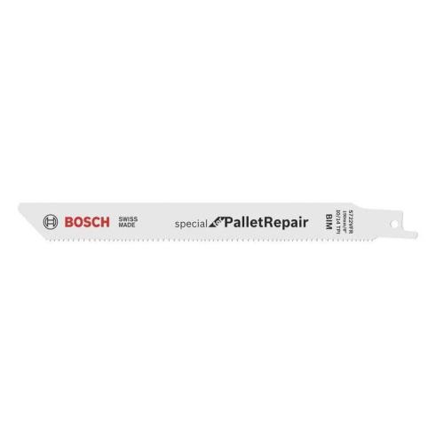 25x BOSCH Säbelsägeblätter S 722 VFR, Special für Palleten-Reparatur, 190mm, 0,9mm | 2 608 658 027