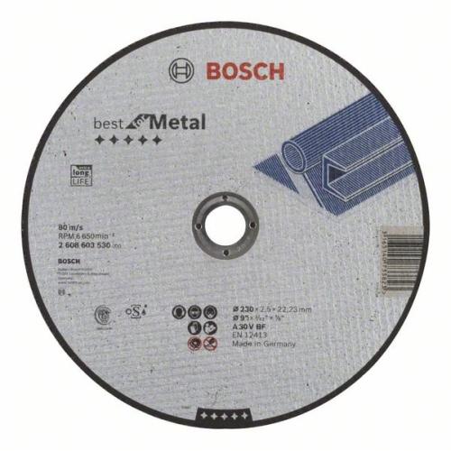 25x BOSCH Trennscheibe gerade Best für Metall A 30 V BF, Ø 230x2,5mm | 2608603530