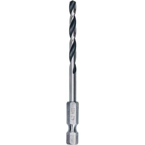 10x Bosch Professional HSS-Spiralbohrer PointTeQ mit Sechskantschaft , Ø 4,2 x43mm | 2 608 577 544