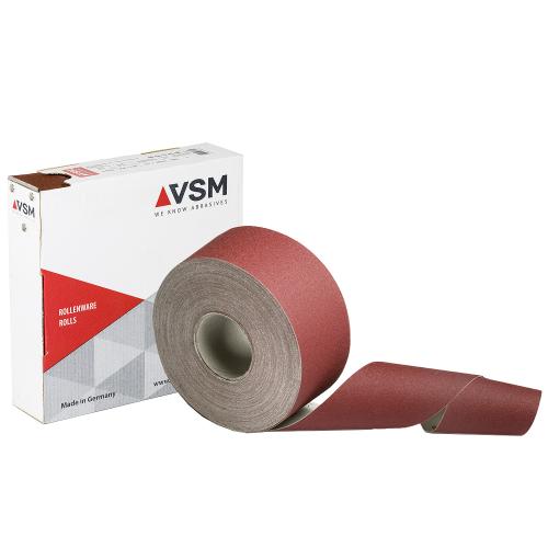 VSM Schleifrolle / Schleifgewebe Boxverpackt KK114F | 25x50000mm | Korn 60