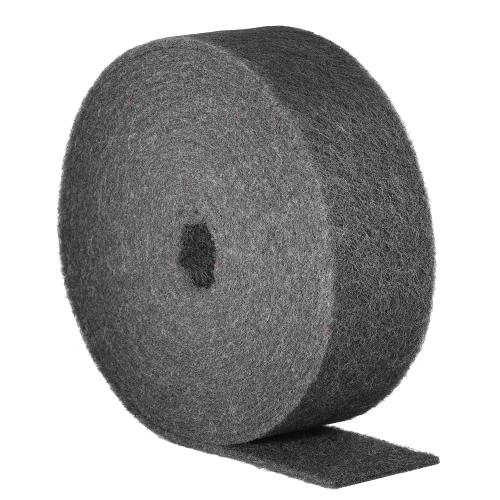 Score Abrasives Schleifvlies Rolle Schleifrolle Vlies | 100 mm x 5 Meter | Korn S320 - very fine (Grau) | 07-S320