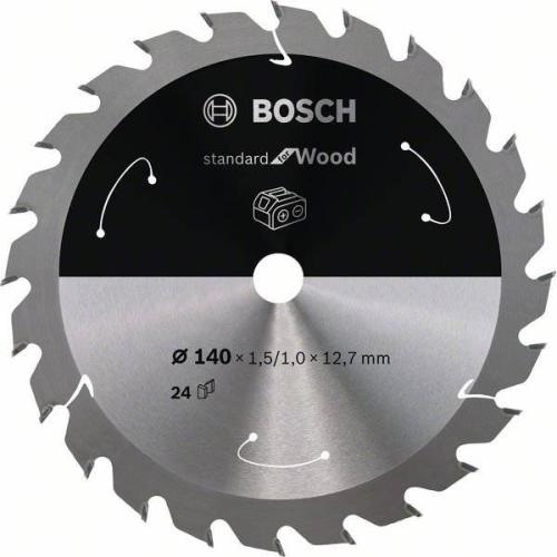 BOSCH Akku-Kreissägeblatt Standard für Holz, Ø  140 mm,  24 Zähne | 2 608 837 670