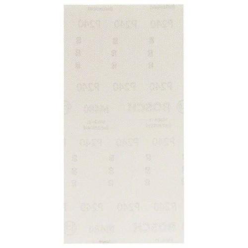 50x BOSCH Schleifblatt M480 Net, Best für Holz und Farbe, 115x230mm, 240 | 2608621267