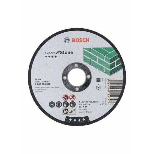 25x BOSCH Trennscheibe gerade Expert für Stein C 24 R BF, Ø 125x2,5mm | 2608600385