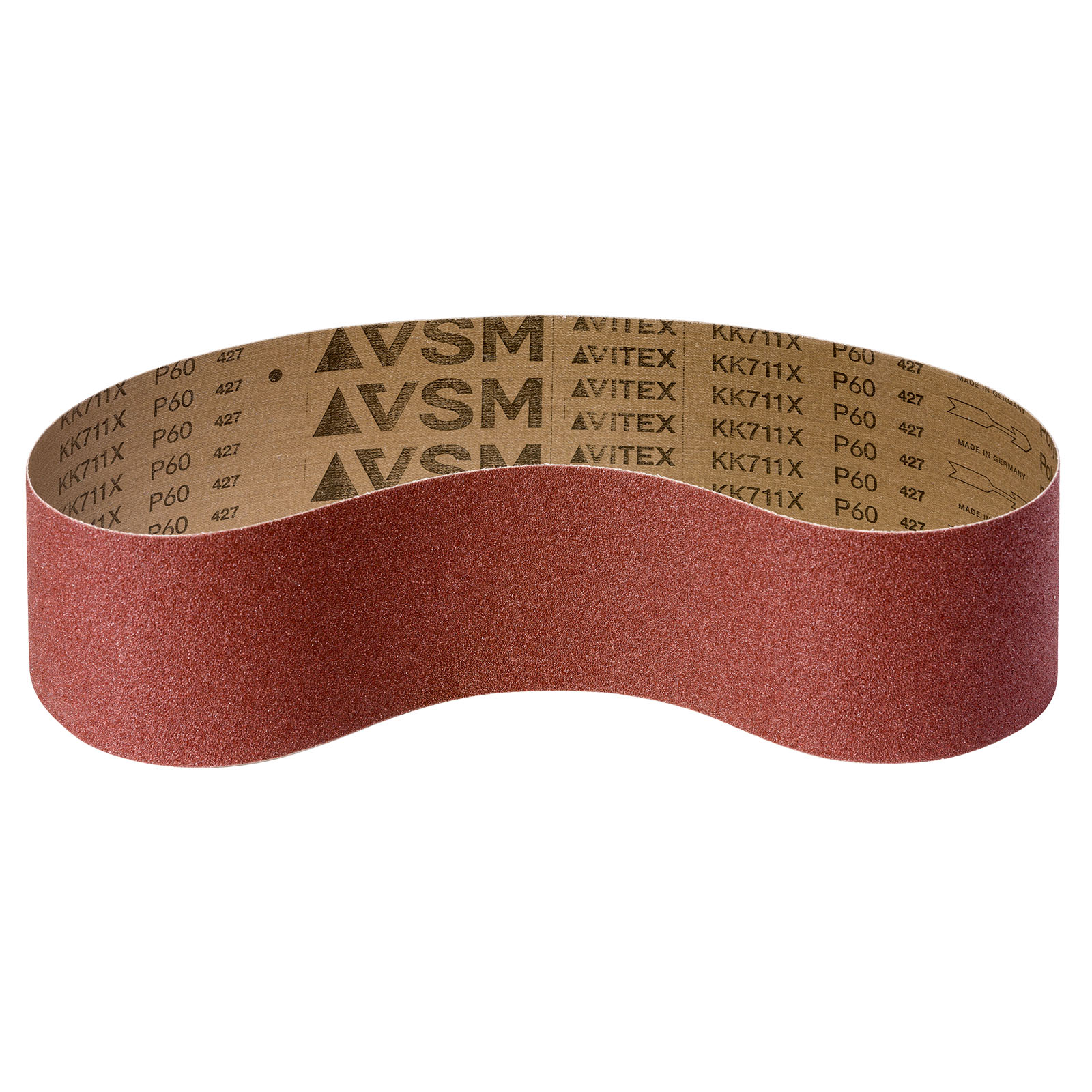10x VSM Schleifband Schleifbänder 100x1000 mm Korn Körnung Mix Gewebe KK711X 