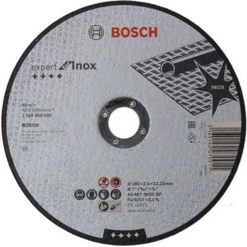 25x BOSCH Trennscheibe gerade Expert für Edelstahl AS 46 T INOX BF, Ø 180x2mm | 2608600095