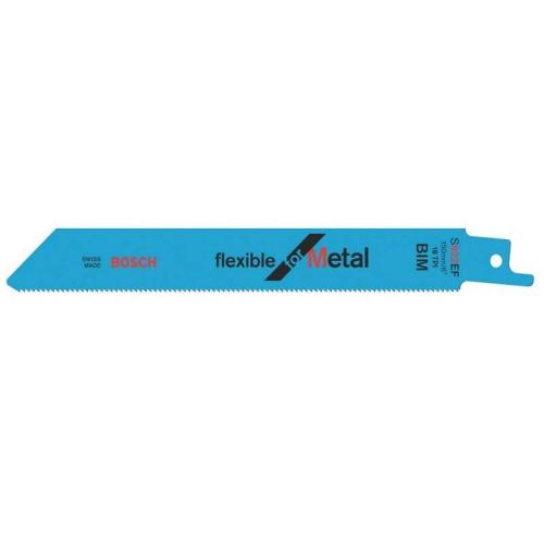 10x BOSCH Säbelsägeblätter S 922 EF, Flexible für Metall | 2 608 656 038