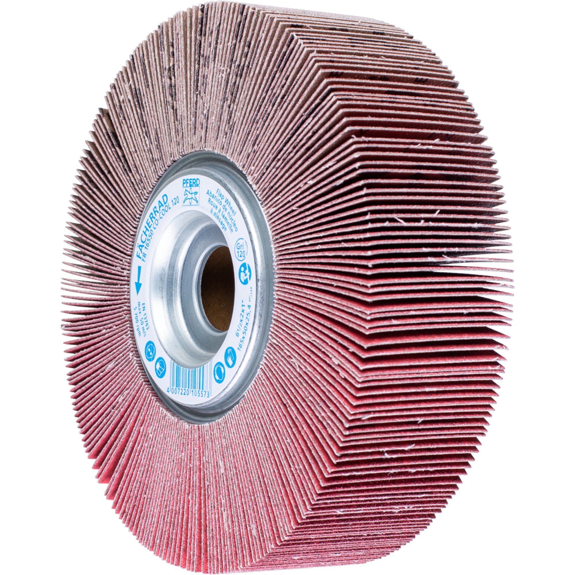 2 x PFERD Fächerrad FR 16550/25,4 CO-COOL 120