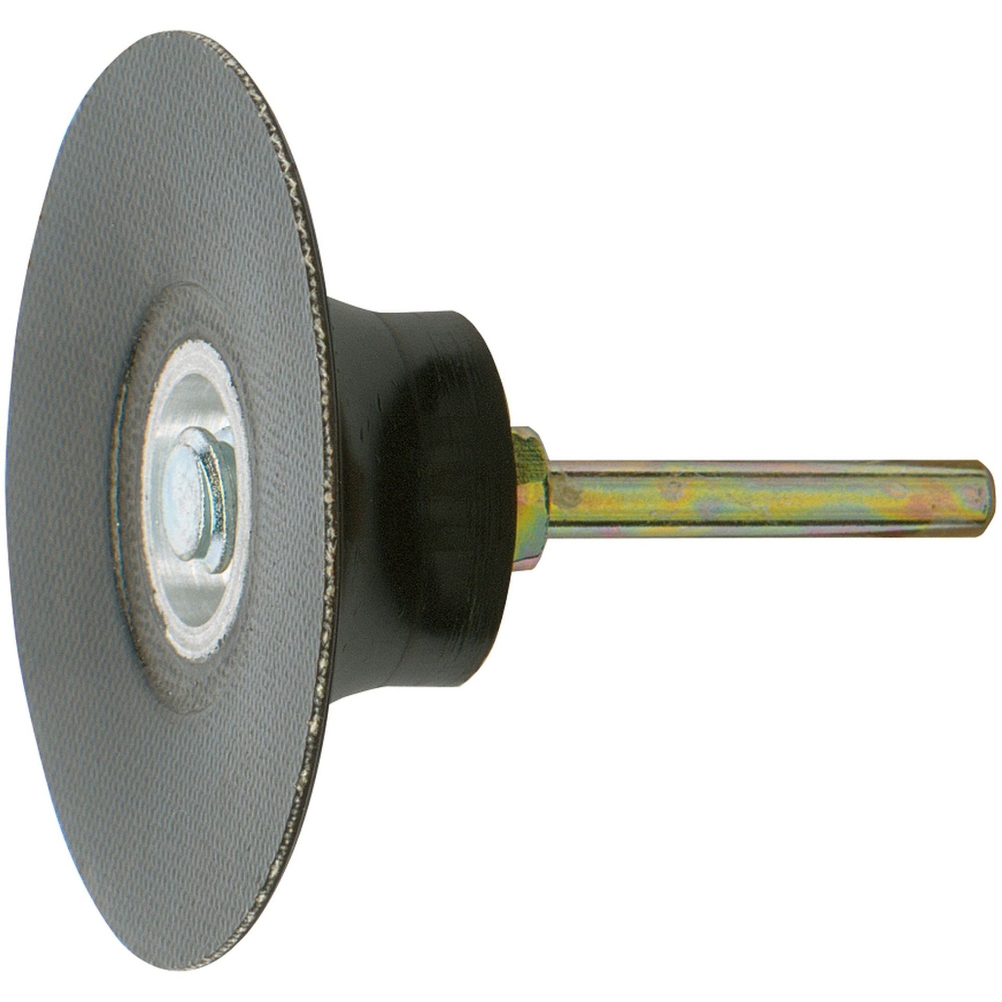 LUKAS Werkzeugaufnahme GTG für selbstspannende Schleifblätter Ø 50 mm Schaft 6 mm | hart