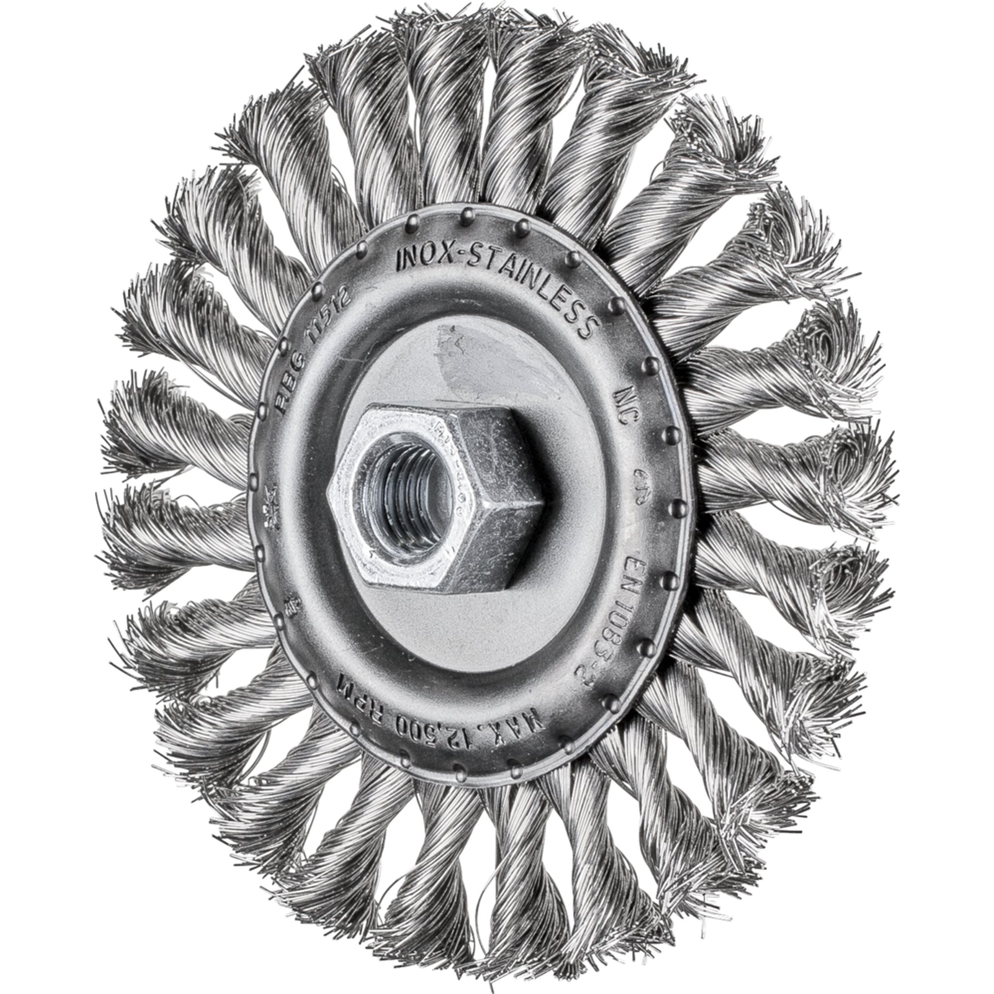 PFERD Rundbürste, gezopft POS RBG 11512/M14 INOX 0,35