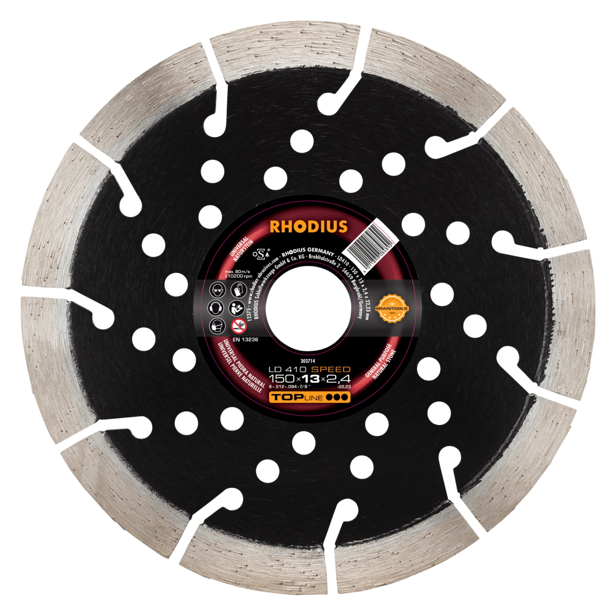 RHODIUS Diamanttrennscheibe  LD410 SPEED Ø 150 mm