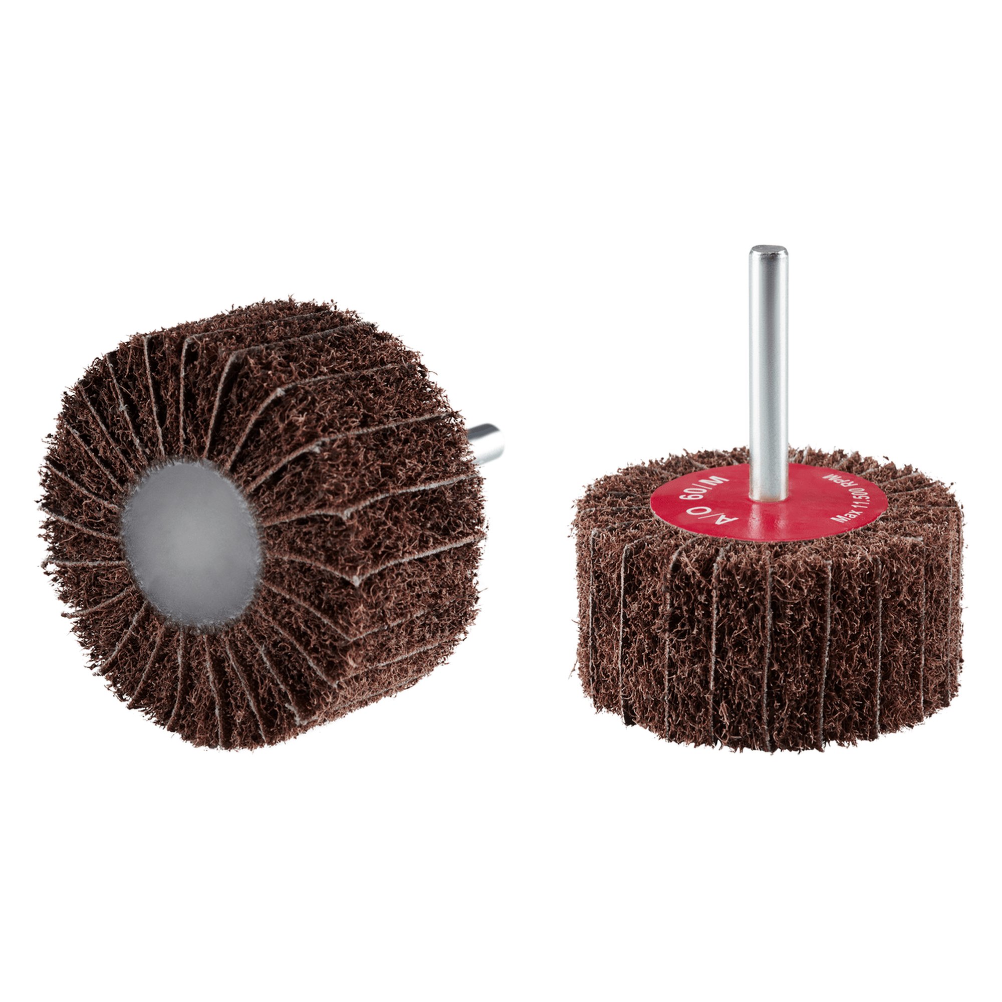 10 x RHODIUS VliesFächerschleifer Schleifmop VSK Ø 60 mm Körnung A60 coarse