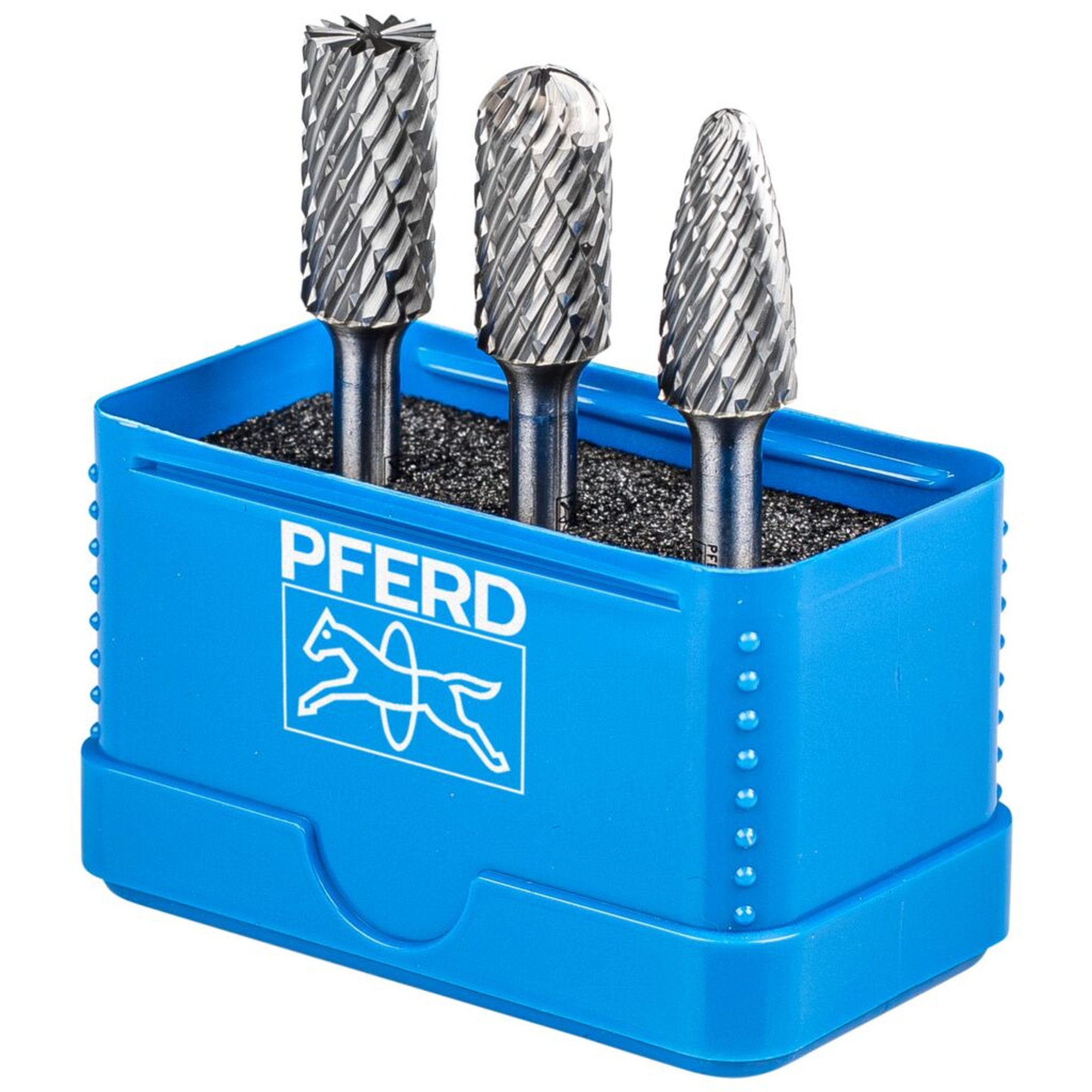 Hartmetall Hochleistungsfrässtift Set 1414 ALLROUND 3-tlg. Ø 12mm Schaft-Ø 6mm universal grob