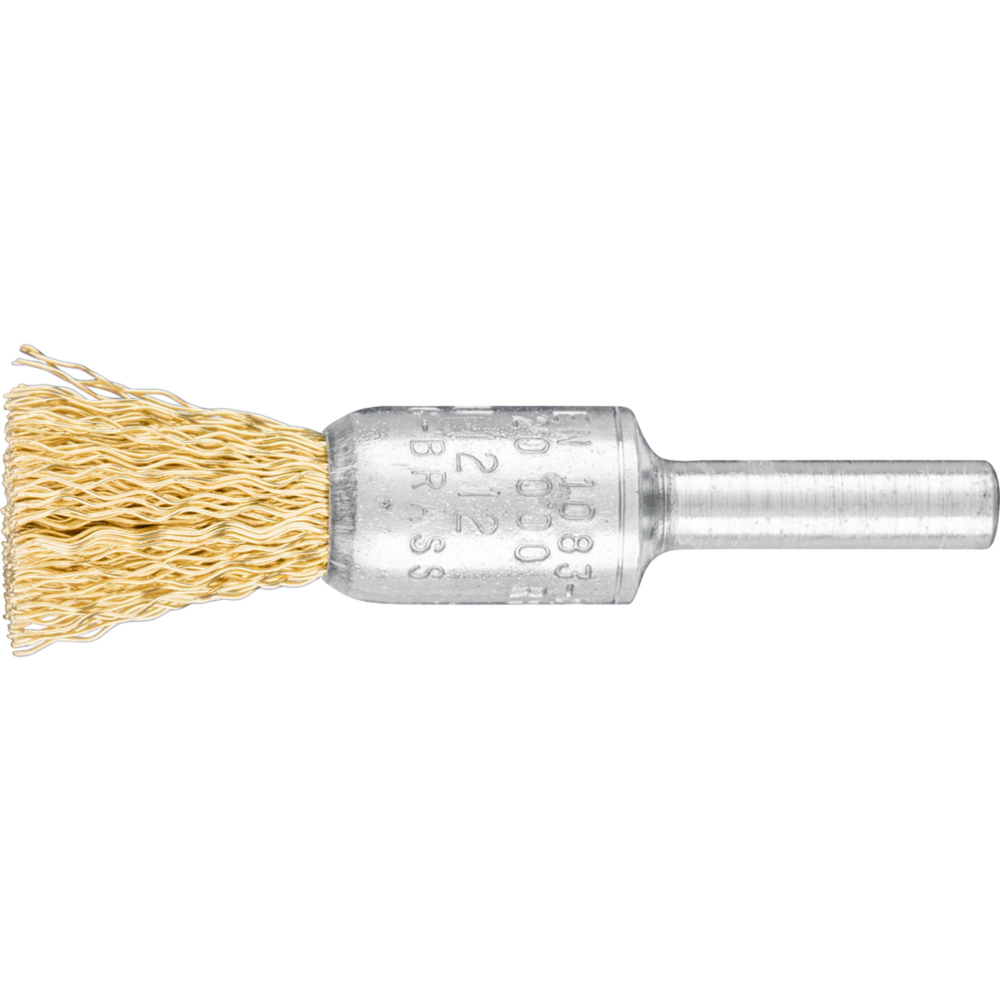 10 x PFERD Pinselbürste mit Schaft, ungezopft PBU 1312/6 MES 0,30