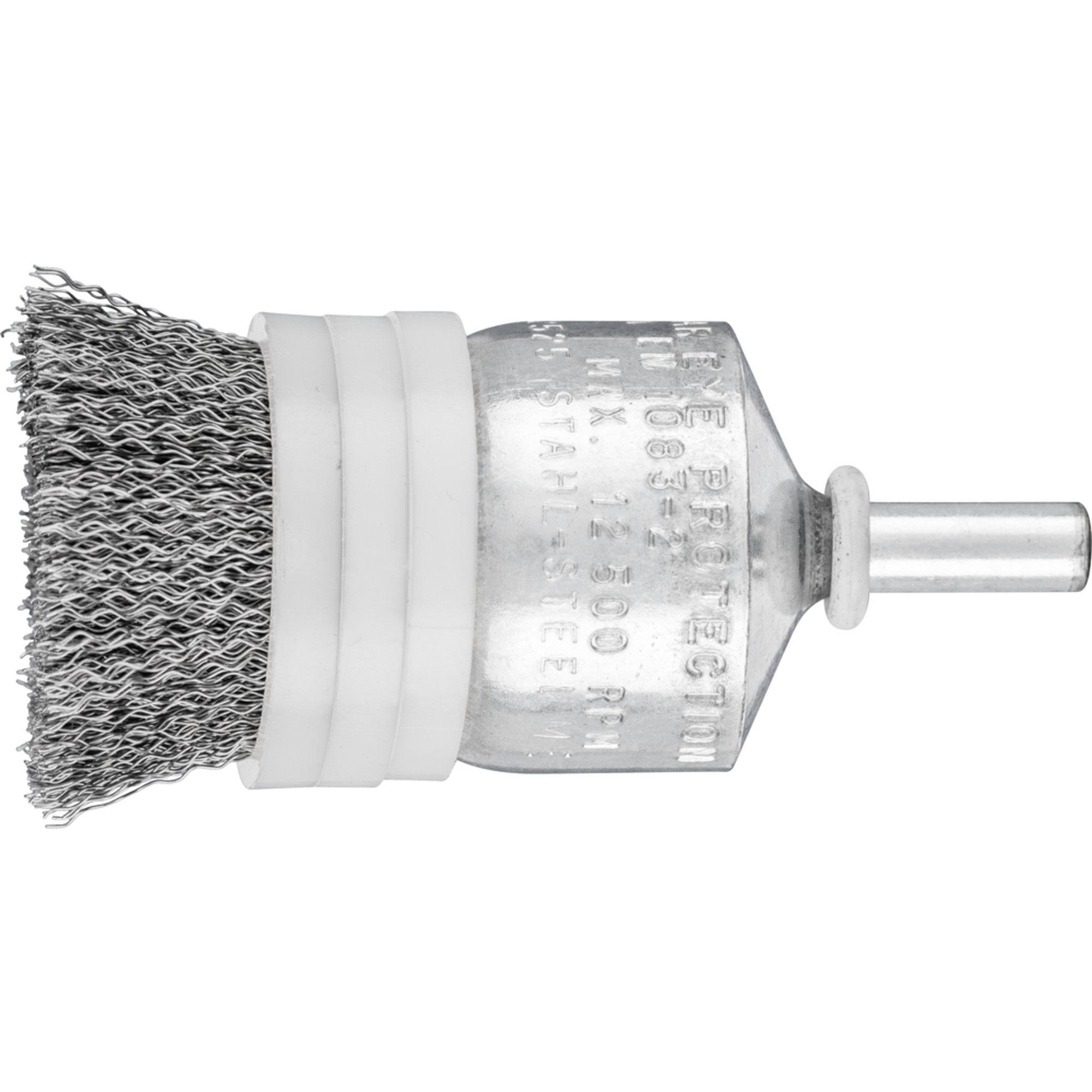 10 x PFERD Pinselbürste mit Schaft und Ring, ungezopft PBUR 2530/6 ST 0,20